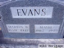 Mamie Minish Evans