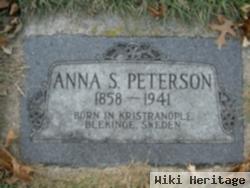 Anna Sophia Holgersdotter Peterson