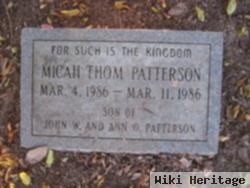 Micah Tom Patterson