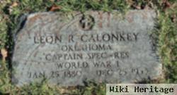 Capt Leon R. Calonkey