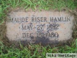 Maude Cornelia Riser Hamlin