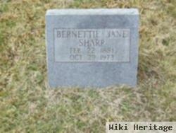 Bernettie Jane Sharp