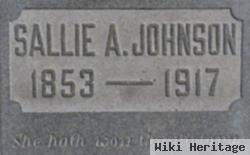 Sarah Ann "sallie" Patton Johnson