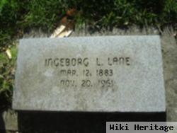 Ingeborg L Lane