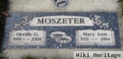 Orville George "sid" Moszeter