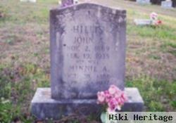 John Alexander "johnnie" Hillis, Jr