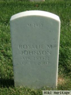 Rosalie M Johnson