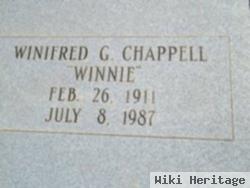 Winifred G "winnie" Chappell