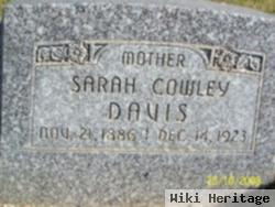 Sarah Elizabeth Cowley Davis