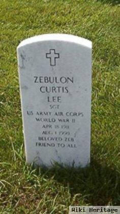 Zebulon Curtis Lee