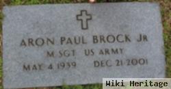 Msgt Aron Paul Brock