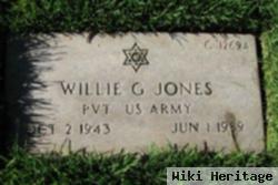 Pvt Willie Graham Jones