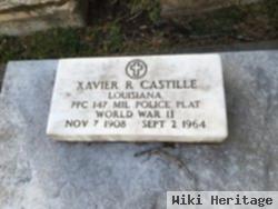 Pfc Xavier R Castille