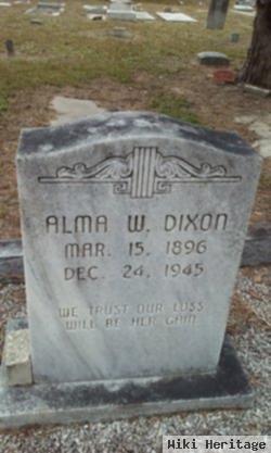 Alma L. Woodard Dixon