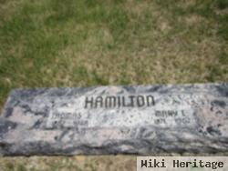 Mary E Barns Hamilton