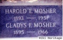 Harold E Mosher