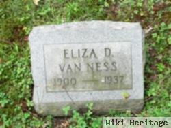 Eliza D. Van Ness