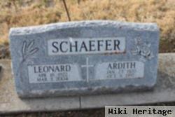 Leonard G Schaefer