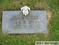 John W Cotter