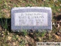 Mary R Simkins