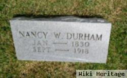 Nancy W. Durham