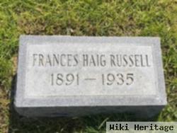 Frances Haig Russell