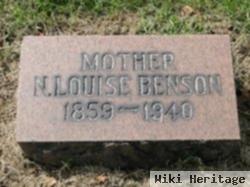 N. Louise "louise" Benson