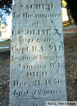 Caroline A. Congreve Nye