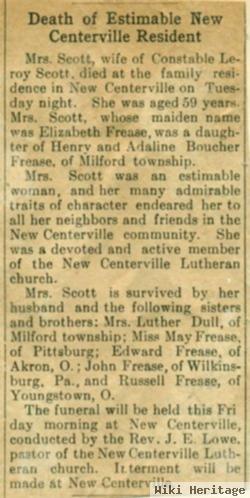 Elizabeth Frease Scott