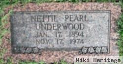 Nettie Pearl Underwood