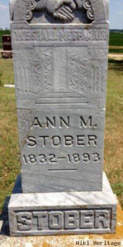 Ann Maria Benbow Stober