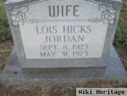 Lois E Hicks Jordan