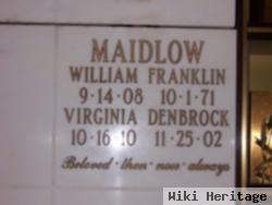 William Franklin Maidlow