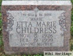 Etta Marie Childress