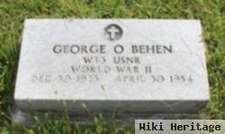 George C Behen