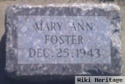 Mary Ann Foster