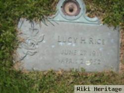 Lucy H. Rice