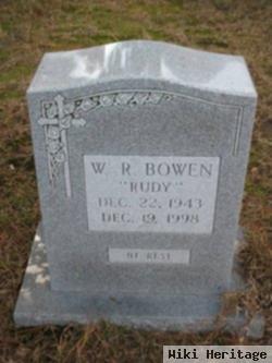 Weldon R "rudy" Bowen