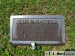 Ollie M Hatfield