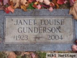 Janet Louise Thomas Gunderson