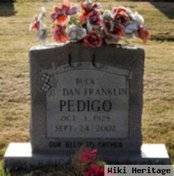 Dan Franklin "buck" Pedigo