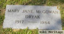 Mary Jane M Dryak