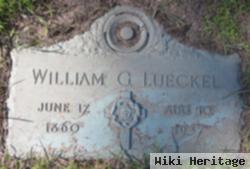 William G Lueckel