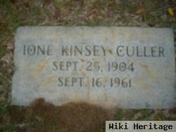 Olive Ione Kinsey Culler