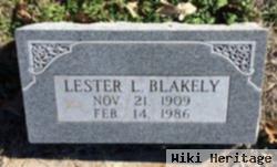 Lester L Blakely