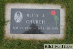 Betty J Church