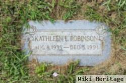 Kathleen L "kay" Lindell Robinson