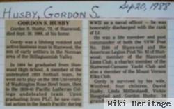 Gorden Sidney "gordy" Husby