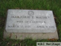 Marjorie E Meads Matney