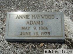 Annie Haywood Adams